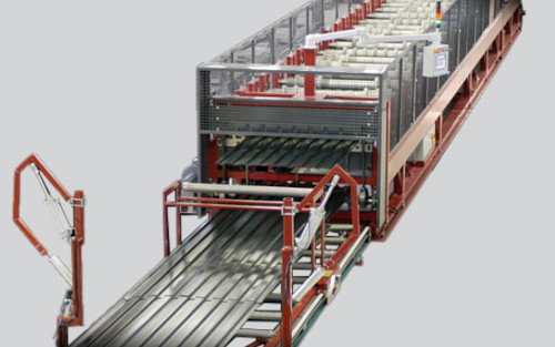 Corrugated or ribbed profile rollformers