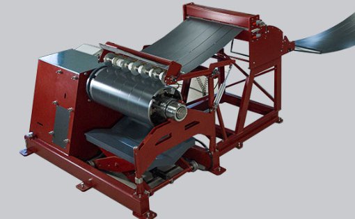 The recoiler is used to produce smaller coils by slitting the original coil in two or more