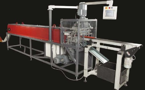Roof edge rollforming machine