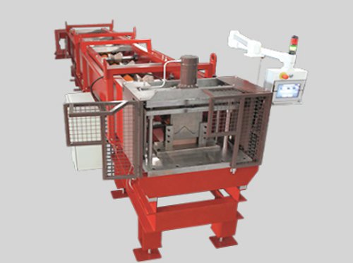 The cassette rolfformer can produce different flashings by changing the cassette set inside the machine