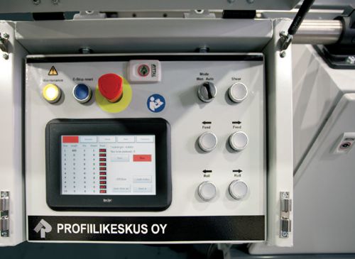 Easy to program lengths and pieces with a humidity and dust protected automation